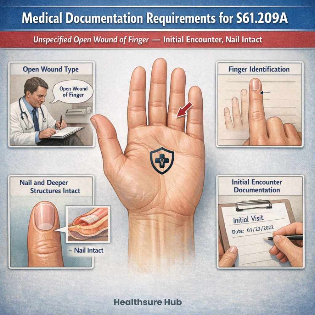 ICD-10-Code-S61.209A