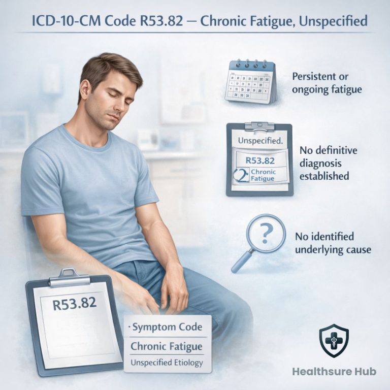 ICD-10 Code R53.82 - Chronic Fatigue, Unspecified Explained