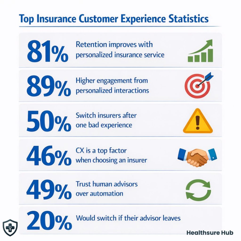 top-insurance-customer-experience-statistics
