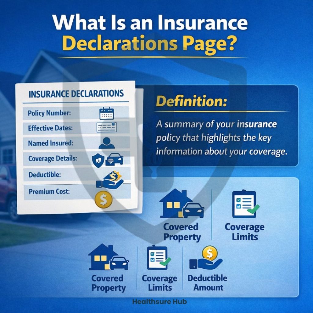 what-is-an-insurance-declarations-page